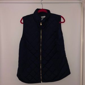 navy vest